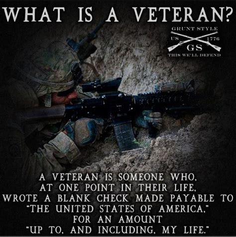 Honoring Our Military What Is A Veteran Veterans Day Quotes Veteran