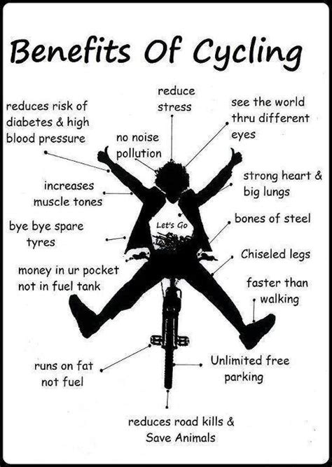 Infographic Why We Must Riding Bicycle Health Blog Centre Info