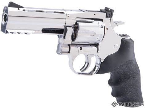 Asg Dan Wesson 715 Co2 Powered 45mm Airgun Revolver Color Silver 4