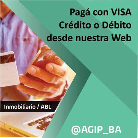 Agip On Twitter Pagá Con Visa Crédito O Débito Tus Boletas De Inmobiliarioabl Desde Nuestra