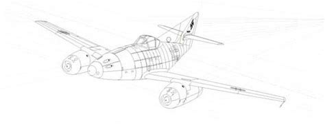 Messerschmitt Me 262 Drawing Aircraft Of World War Ii Ww2aircraft