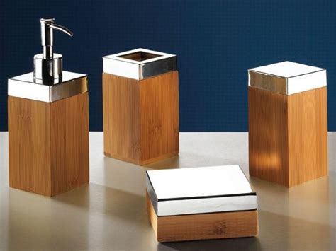 Werten sie ihr bad durch vielfältige. Badezimmer : Badezimmer Accessoires Bambus #decoideen ...