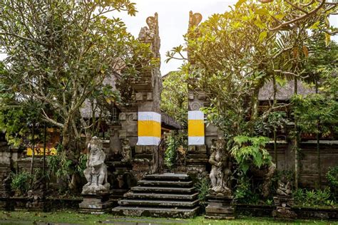 Traditional Bali Temple Balinese Hinduism Religion Stock Photo Image