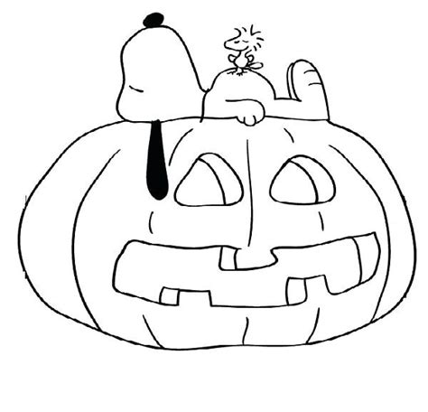 Great Pumpkin Charlie Brown Coloring Pages At Free