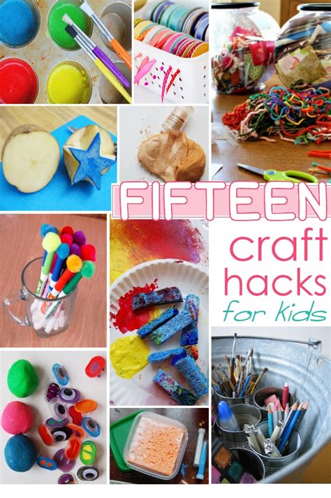 But, i noticed that kids these days do not have the same interest we have back then. 15 Craft Hacks for Kids