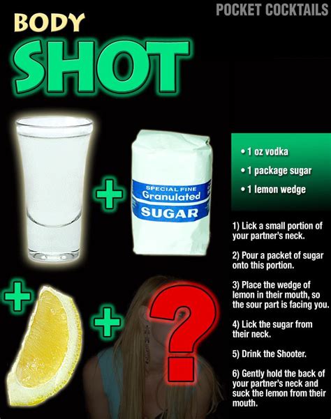 Body Shot Creative Alcoholic Drinks Alcohol Drinks Shots Liquor Recipes