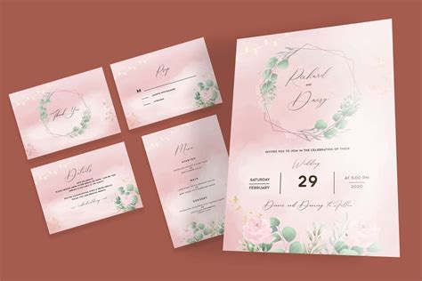 20 Best Wedding Invitation Design Templates Ui Creative