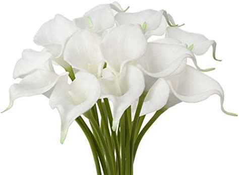 Veryhome Pcs Calla Lily Bridal Bouquet Of Flowers Artificial Flower
