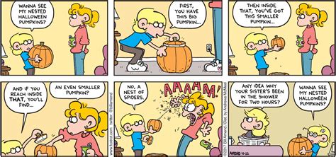 Nested Pumpkins Halloween Foxtrot Comics By Bill Amend