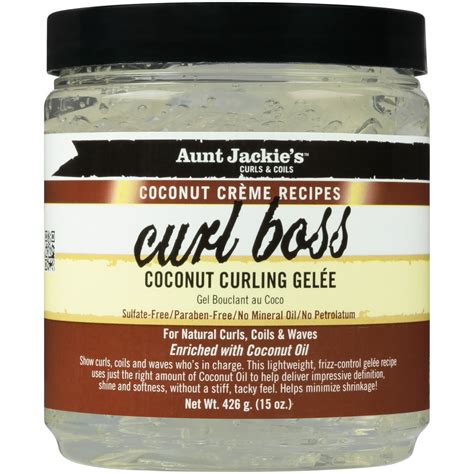 Aunt Jackies Curls And Coils Coconut Creme Recipes Curl Boss Coconut