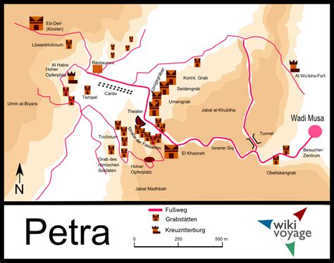 Alleine schon deshalb, weil er der einzige direkte zugang zur felsenstadt ist. File:Petra-karte.png - Wikimedia Commons