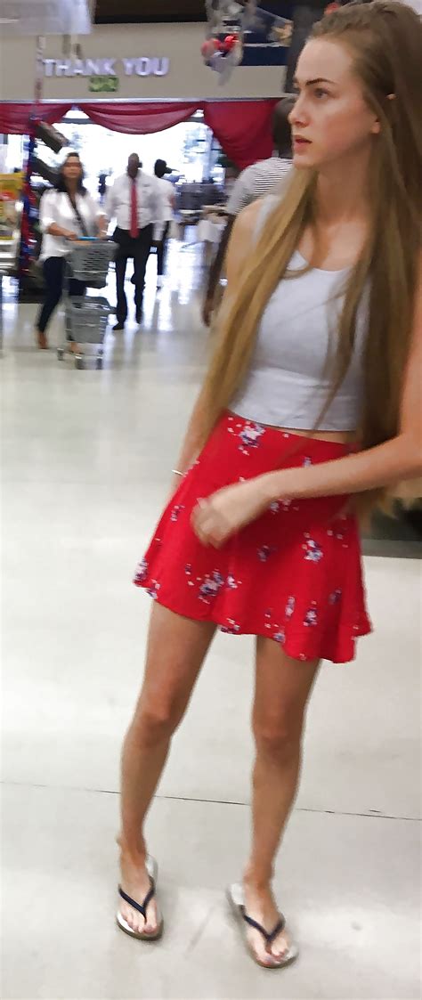 Skinny Long Blonde Hair Mall Teen Photo X Vid Com