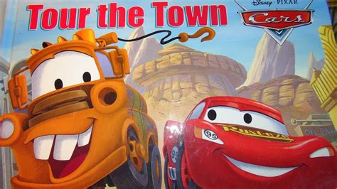 Pixar Cars Tour-The- Town Re-enactment with Lightning McQueen, Mater