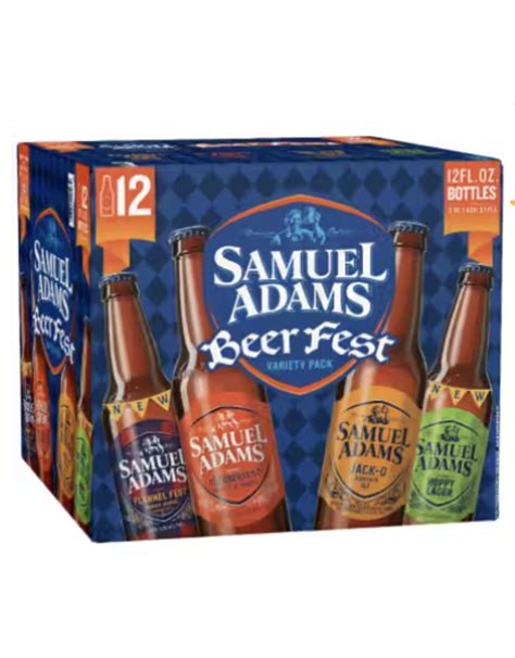Sam Adams Beers Fall Variety Pack 12pk Btl Bel Pre Beer And Wine