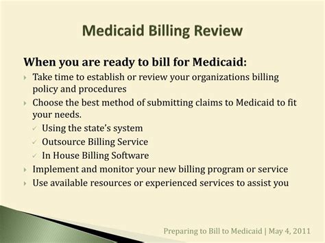 Ppt Preparing To Bill To Medicaid Powerpoint Presentation Free