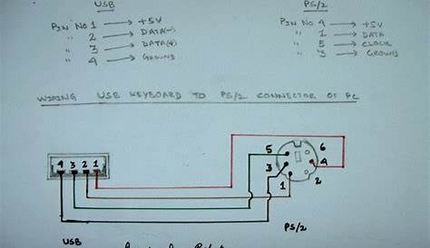 usb to ps2 adapter schematic