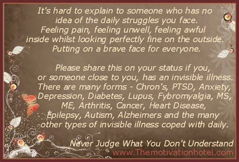 Check spelling or type a new query. The Motivation Hotel: Living With An Invisible Illness