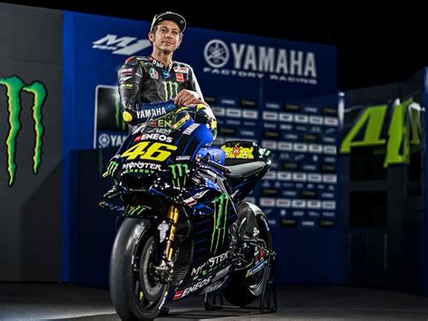 Valentino Rossi New Team 2021 Motogp Monster Energy Yamaha Team
