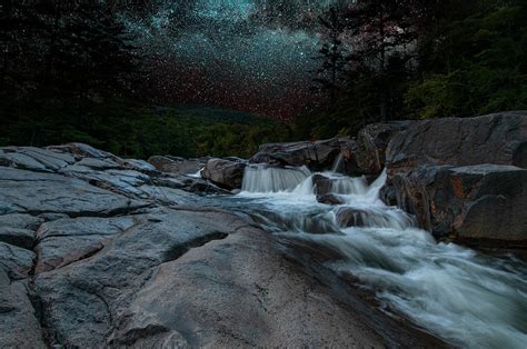 Milky Way Meets The Swift River Photograph By Paul Mangold Fine Art