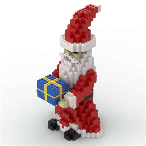 Lego Moc Large Santa Claus By Otterbournelego Rebrickable Build