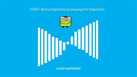 Maybe you would like to learn more about one of these? Best programming language to learn for beginners - YouTube