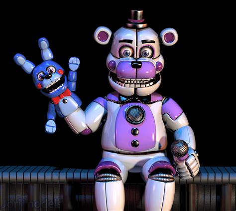 Funtime Freddy In Parts And Service Normal Lighting Fivenightsatfreddys