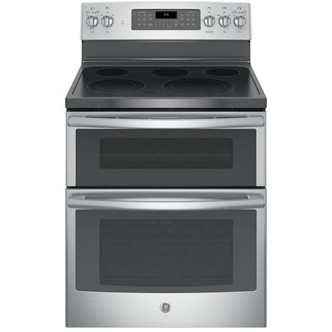 How to use the self clean feature on flex duo ovens and ranges | samsung us. GE JB860SJSS 6.6 cu. ft. Double Oven Electric Range with ...