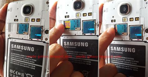 Inside Galaxy Samsung Galaxy S4 How To Insert Or Remove A Micro Sd Card