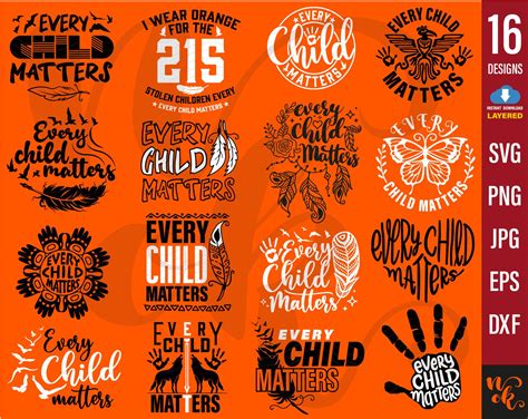 Every Child Matters svg bundle Children Matters png Ever | Etsy
