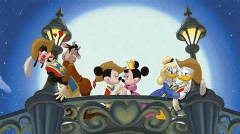 The Three Musketeers Mickey Donald And Goofy Cartoons Movie For