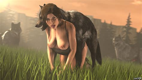 Rule 34 1animal Bestiality Canine Doggy Style Female On Feral Feral