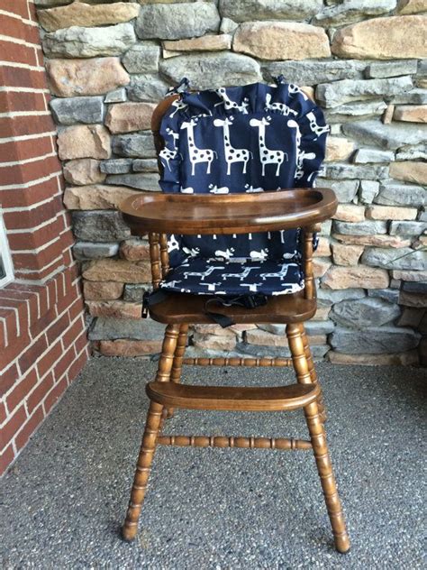 I bought these covers for my kitchen chairs and i like them so properly that i made a decision my store for rocking chair pads and sofa covers in lovely solids and patterns. 38 best images about Wooden Baby High Chair Cover on ...