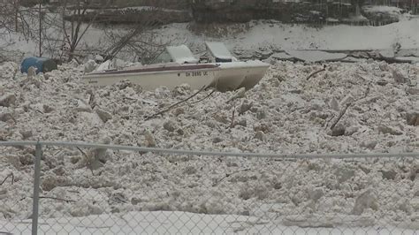 Dangerous Ice Jams Have Emergency Officials And People Along Muskingum