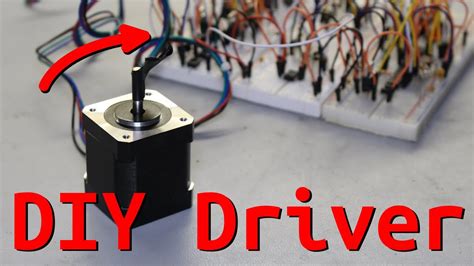 Diy Stepper Motor Driver From Scratch Youtube