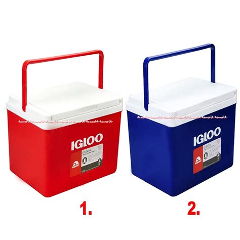 Jual Igloo Cooler Box L Box Tempat Pendingin Makanan Iglo Biru Merah Menjaga Suhu Tetap