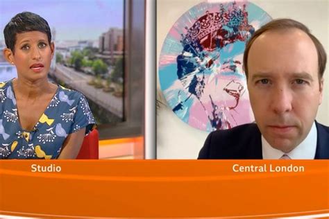 The health secretary was greeting the heir to the throne for a visit to chelsea and. BBC's Naga Munchetty leaves Matt Hancock floundering after ...