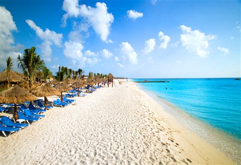 The Island Of Cozumel In Mexico Sports Many Beautiful Beaches To
