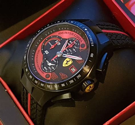 Scuderia Ferrari Mens Sf031 Race Day Chronograph Watch Catawiki