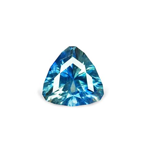 Teal Montana Sapphire Trillion 74 Carats Americut Gems