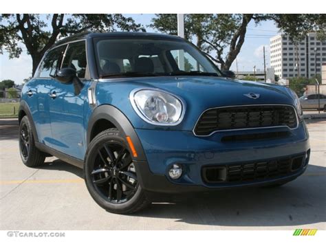 Surf Blue 2011 Mini Cooper S Countryman All4 Awd Exterior Photo