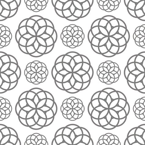 Geometric Circles Seamless Pattern Free Stock Photo Public Domain