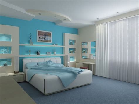 Sky Blue Colour Bedroom Design Alice Living