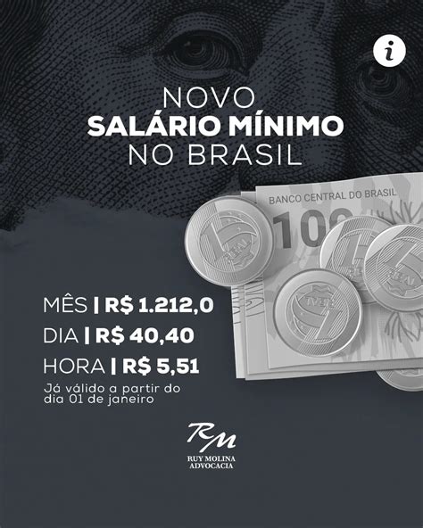 Novo Sal Rio Minimo No Brasil No Dia Foi Publicada A Mp