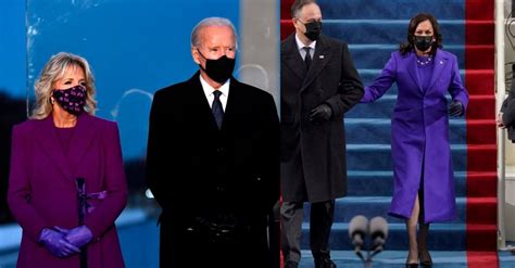 politically purple the symbolic significance of purple at the 59th presidential inauguration