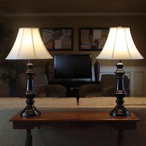 Bedroom table lamps, or nightstand lamps, are available in many styles, and can add the look and the light you need. Shop Decor Therapy Bronze Finish Touch Control Table Lamps ...
