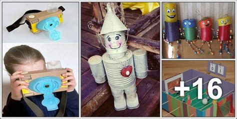 Brinquedos Reciclados Educação Infantil