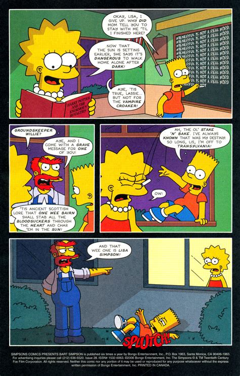 Simpsons Comics Presents Bart Simpson Read All Comics Online