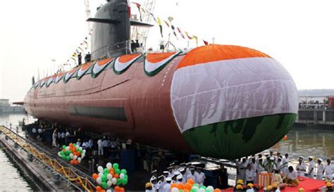 Pm Modi Commissions Ins Kalvari Submarine Into Indian Navy Today Newsfolo