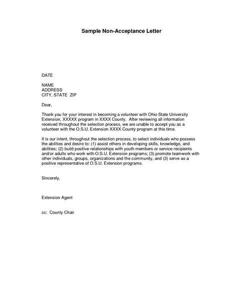 This letter is a reference to why the student wants to study at the institution and the course they intend to take. Program Acceptance Letter | Letters-Home | Letter template ...