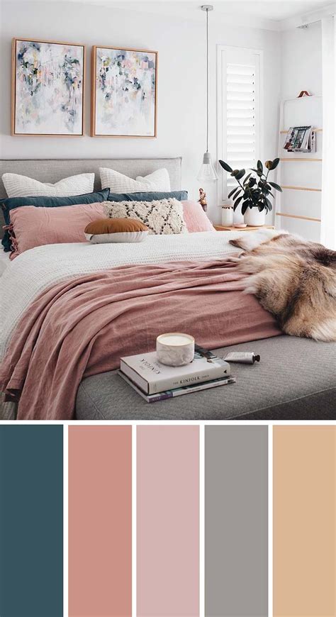 Beautiful Bedroom Color Schemes Color Chart Included Decor Home Ideas Best Bedroom